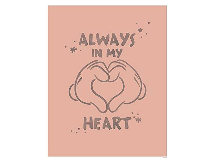 Komar Wandbild - Mickey Endless Love - Größe: 40 x 50 cm - Disney, Poster, Kinderzimmer