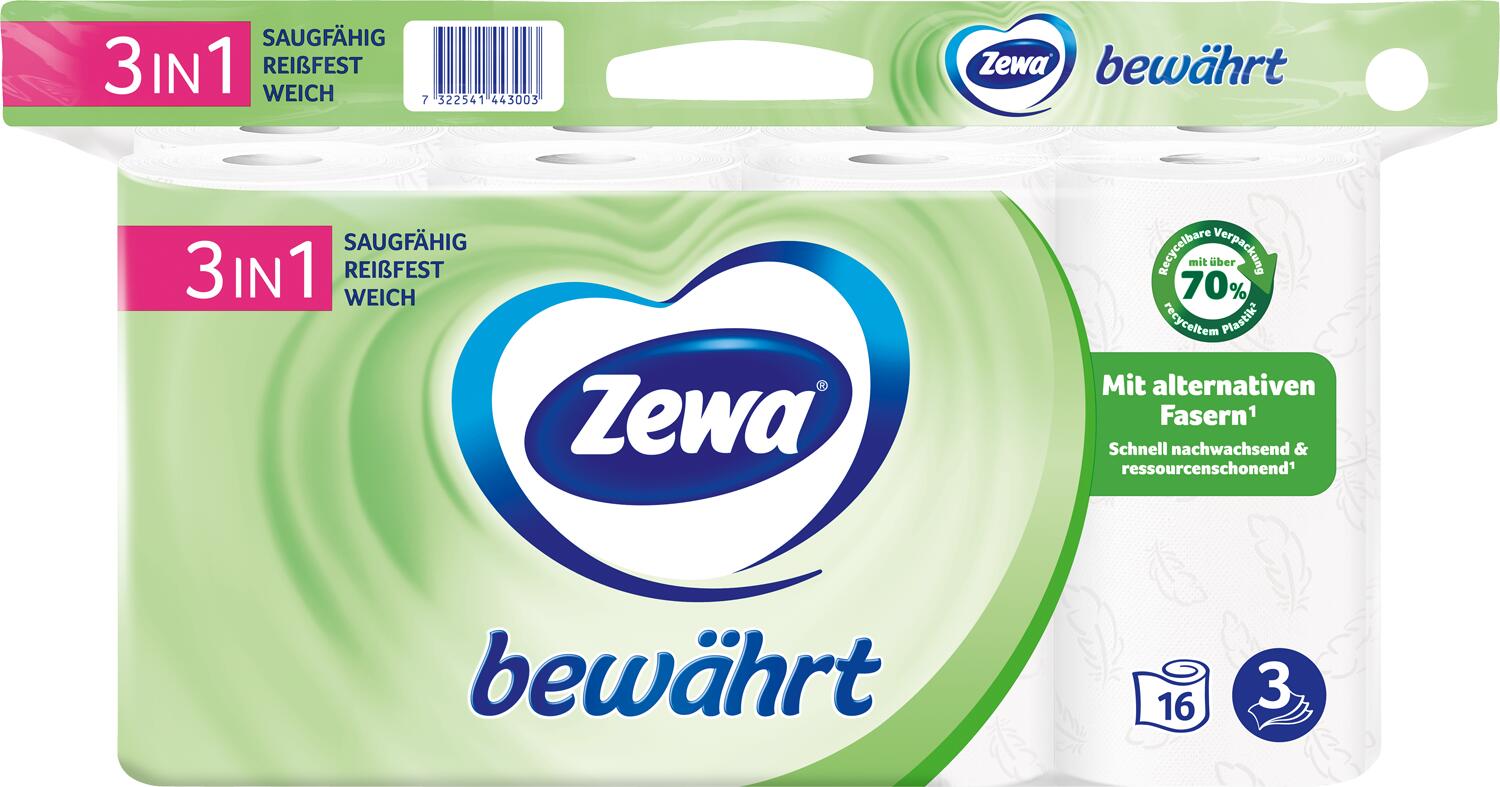 Zewa Toilettenpapier 3-lagig 38793