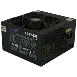 LC-Power LC6550 V2.3 Netzteil 550 W 20+4 pin ATX ATX Schwarz