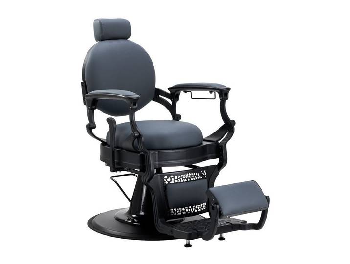 Gabbiano Friseurstuhl Niccolo Graphit knopflos