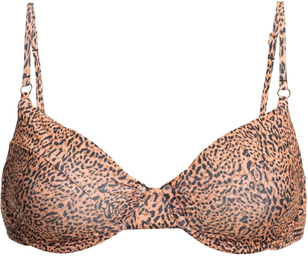 Bügel-Bikini-Top BILLABONG "Hidden Shore Morgan", Damen, Gr. S, braun (toffee), Obermaterial:85% Polyester, 15% Elasthan., Bikini-Oberteile Bügel-Bikini-Top toffee S