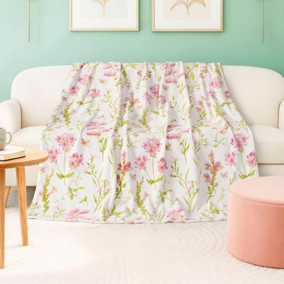 Creative Labs Home Ideas 60"" x 70"" Plush Throws"