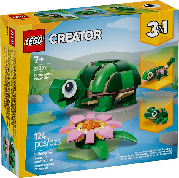 LEGO® Creator 3in1 31377 Schildkröte mit Seerose