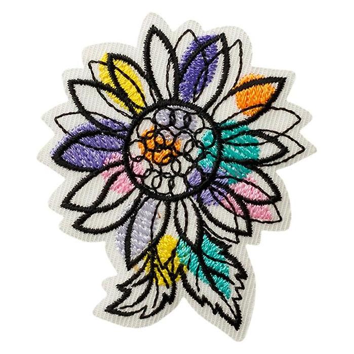 Mono Quick Blume bunt (4.70 x 5.30 cm) (14130)