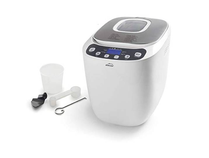 Lacor 69334 – Automatische Brotbackmaschine, die rührt, knetet Langlebiges Profi-Utensil; entwickelt für optimale Leistung und schnelle, unkomplizierte Reinigung in der Spülmaschine