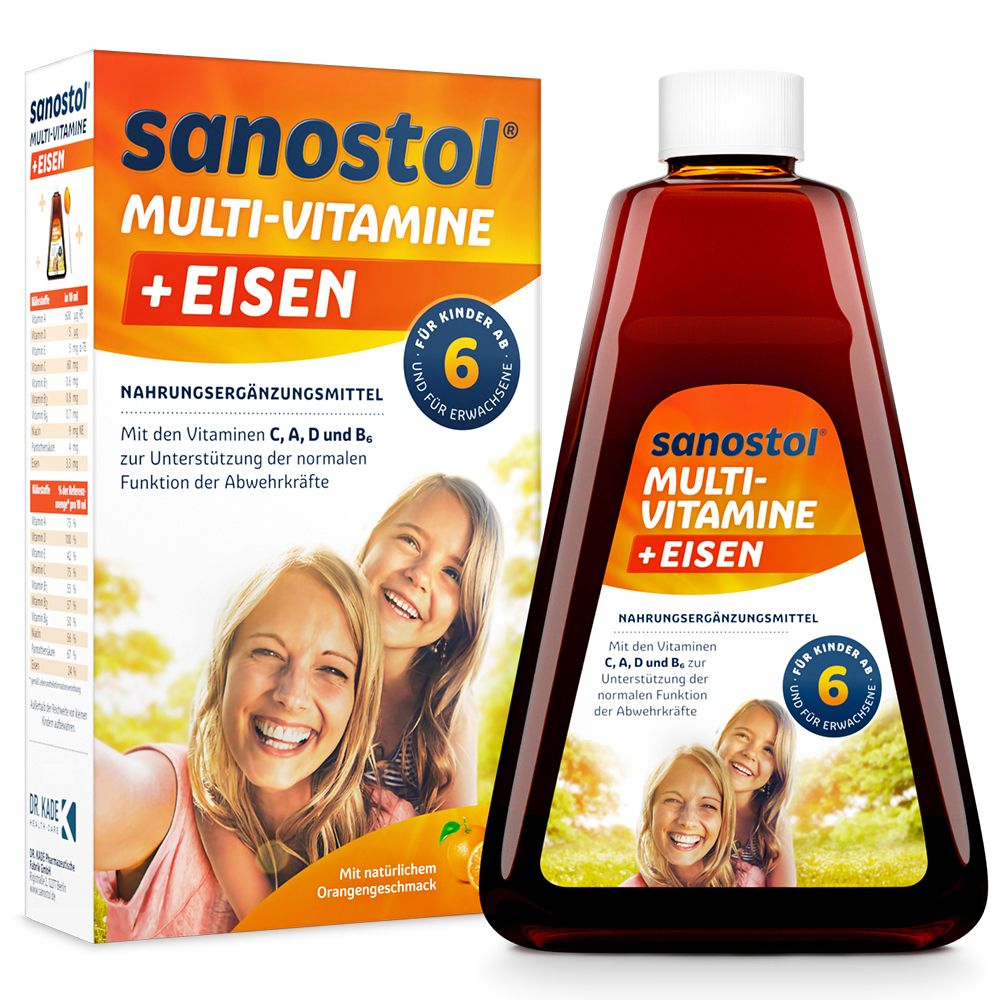 Sanostol plus Eisen Saft 460 ml