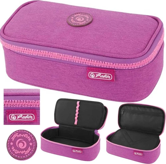 Herlitz Faulenzer beatBox ABC Purple/Pink