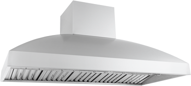 Proline Range Hoods BBQ Pro Wall model tapered with chimney - Outdoor Rated Range Hood in stainless steel 60 inches wide