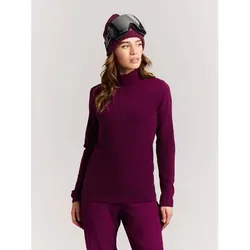 PROTEST Damen Rollkragen m.RV lg.Arm Da PRTPEARLA active top, Größe XXL/44 in Lila Lila