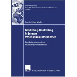 Marketing-Controlling in jungen Wachstumsunternehmen, Fachbücher von Carolin S. Wufka, Carolin Wufka