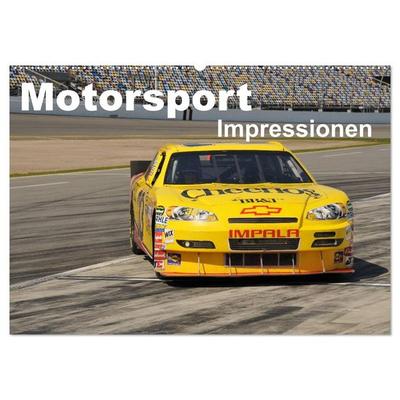 Motorsport - Impressionen (Wandkalender 2026 DIN A2 quer), CALVENDO Monatskalender