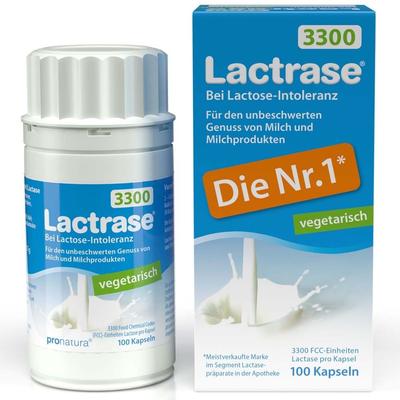 Lactrase vegetarisch 3.300 Kapseln 100 St
