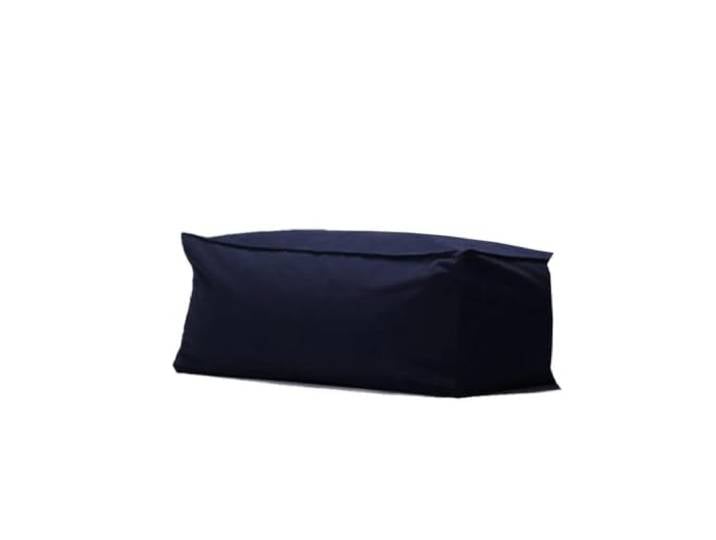 KUNYOS Wasserdichter Oxford-Chaiselounge-Pouf-Bezug for den Außenbereich, ohne Füllstoff, for Garten, Strand, Camp, Sitzsack, Sofa, Bett, Puff, Salon, Ottomane(Bench-Navy)