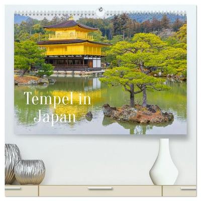 Tempel in Japan (hochwertiger Premium Wandkalender 2027 DIN A2 quer), Kunstdruck in Hochglanz