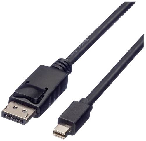 Roline green DisplayPort Anschlusskabel DisplayPort Stecker, Mini DisplayPort Stecker 1.00 m 11.44.5634 DisplayPort-Kabel