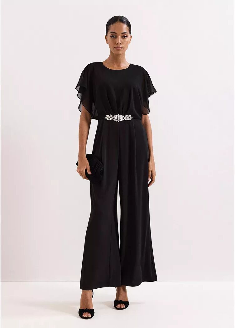 Phase Eight - Jumpsuit, für Damen, Schwarz, Größe 40