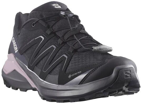Salomon Examotion GTX Womens, Black / Nine Iron 42