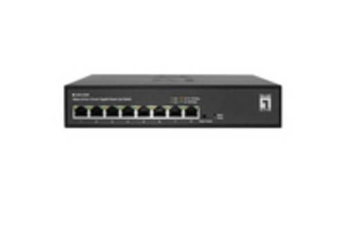 LevelOne Switch 8x GE GES-2208 Hilbert 10 - 1 Gbps - 8-Port