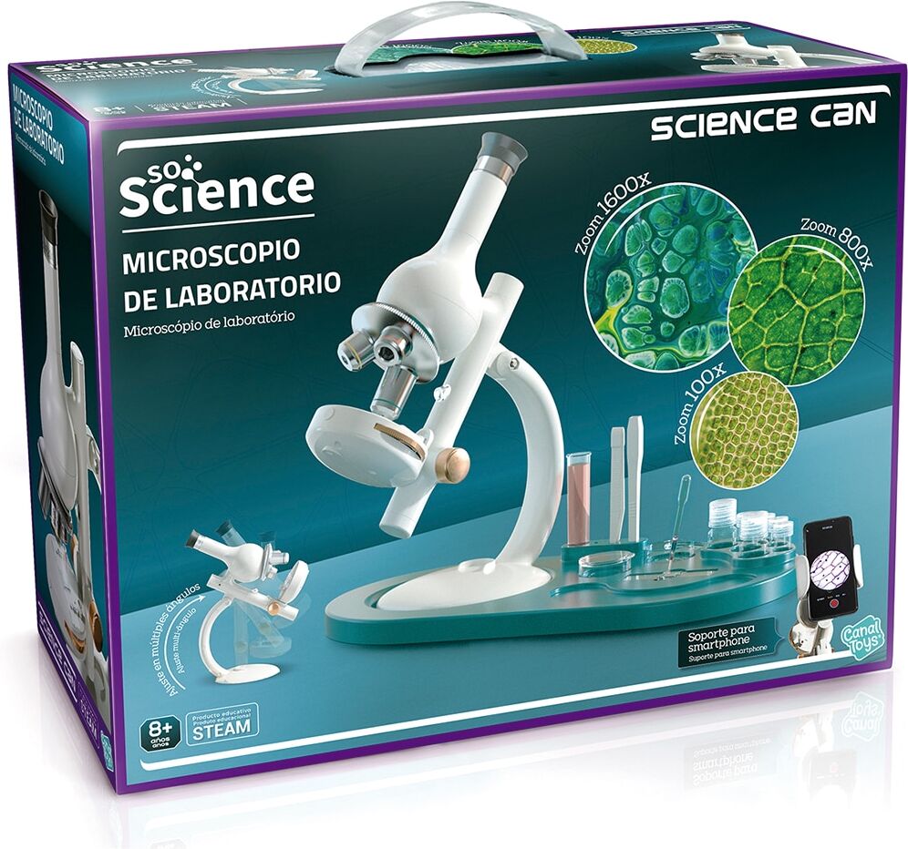 CANAL SCIENCE Microscopio De Laboratorio .