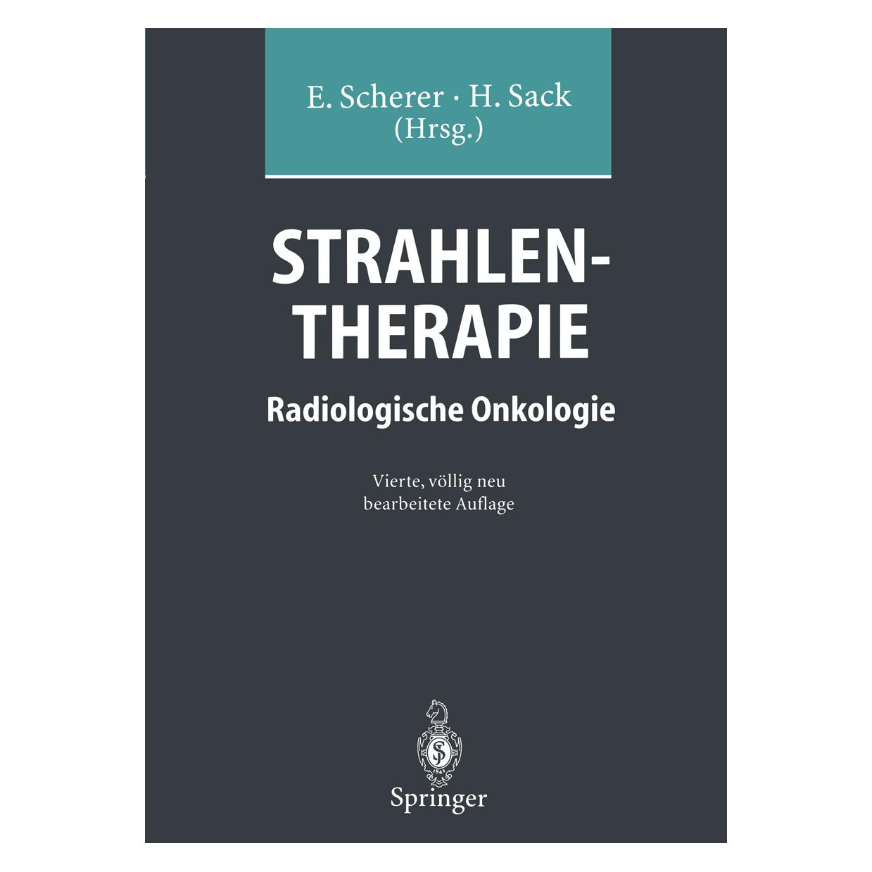 Springer Strahlentherapie (Deutsch, Softcover, Eberhard Scherer, Horst Sack) (7920975)