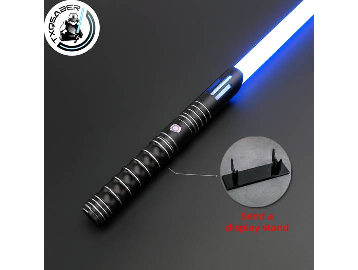 Sabre laser TXQSABER E09 SDRGB Neo Pixel avec poignée métallique, épée lumineuse pour duel, blaster à balayage fluide, sabre laser FOC pour jouets adultes