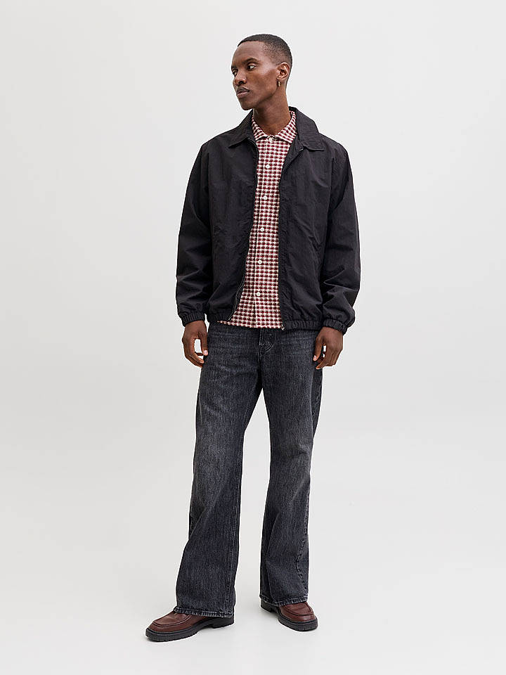 Jack & Jones Übergangsjacke "Baxter" in Schwarz - XL