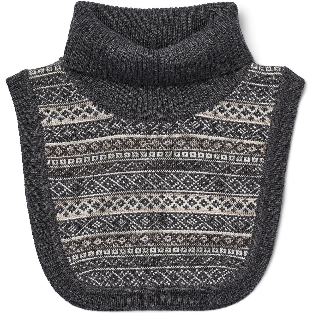 Wheat Jacquard Neckwarmer Majo charcoal melange (0064) Onesize 7615-567-0064-Onesize