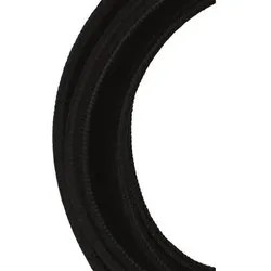 Bailey-Gewebekabel 2-adrig schwarz 50m Trommel