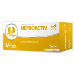 VETFOOD Nefroactiv 60 Kapseln für die Nieren