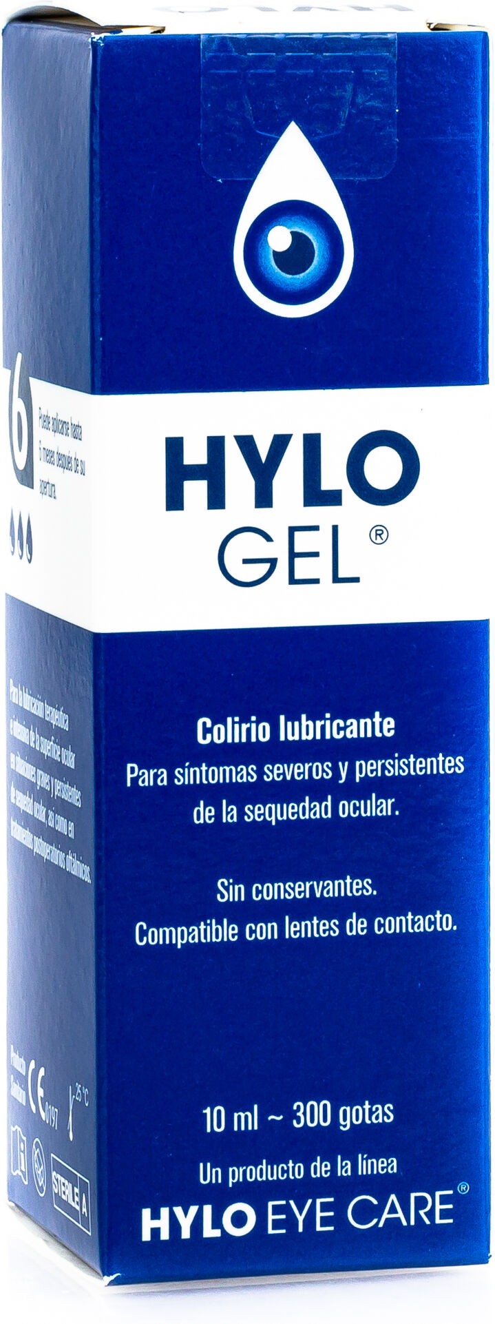 Brill Pharma Hylo Gel Lubricant Eye Drops 10 ml