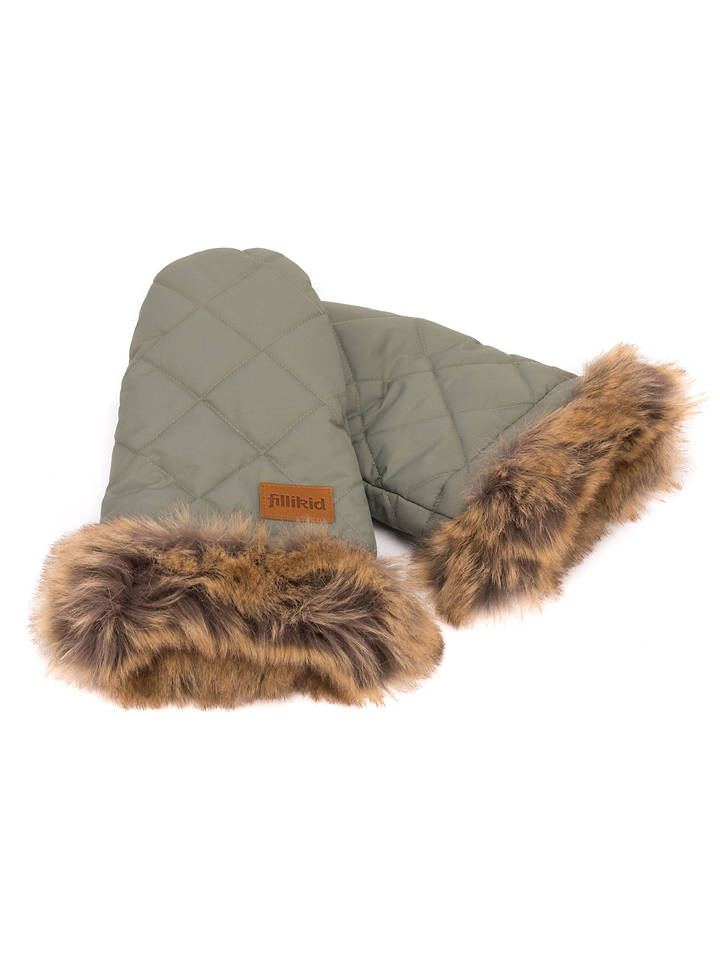 fillikid Handwärmer "Nuuk" in Grün - onesize