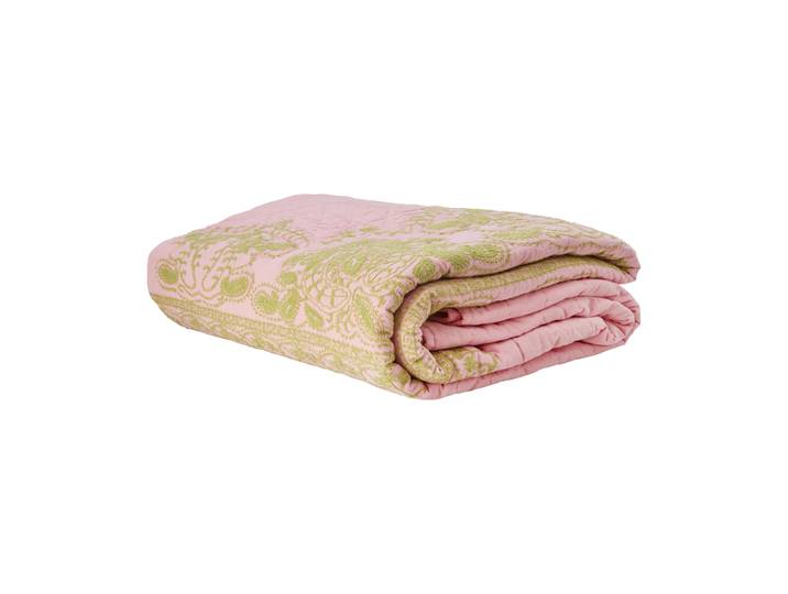 RICE Rice gesteppte Tagesdecke 225x225 cm Soft pink