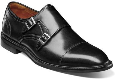 Stacy Adams Boswell - Mens 14 Black Slip On W