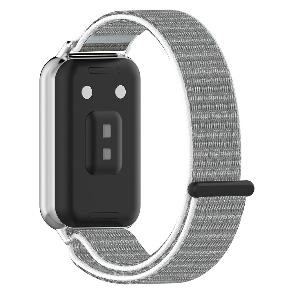 Techsuit - Watchband (W054) - Honor Band 11 / Band 11 Pro - Grey (Metall, Nylon) (76154056)