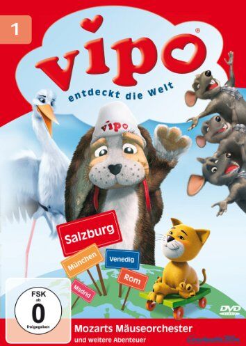 Ido Angel - Vipo entdeckt die Welt 1 - Mozarts Mäuseorchester und weitere Abenteuer - Preis vom 12.10.2026 11:37:12 h