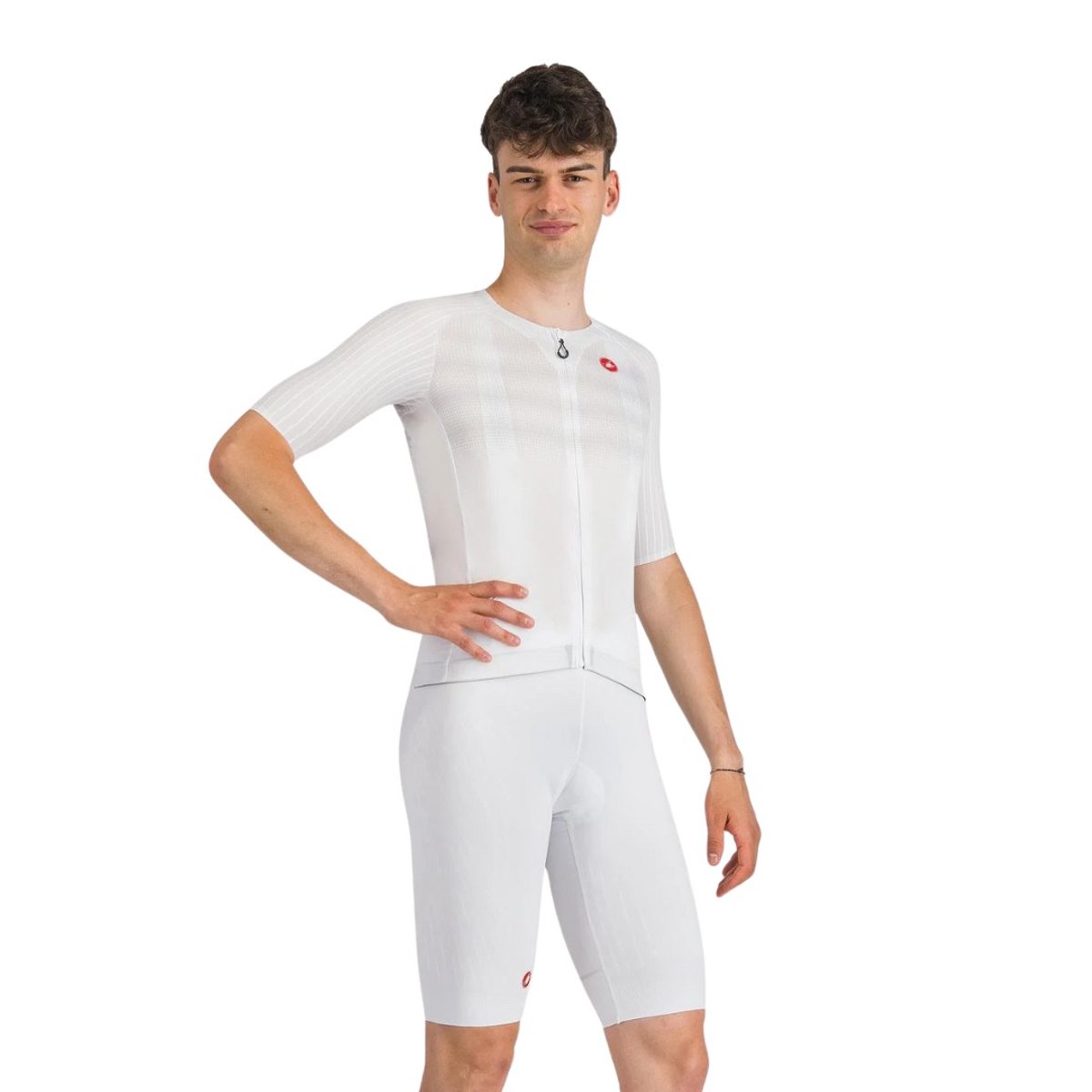 Culote Castelli Free Aero Race S Branco, Tamanho M Homem