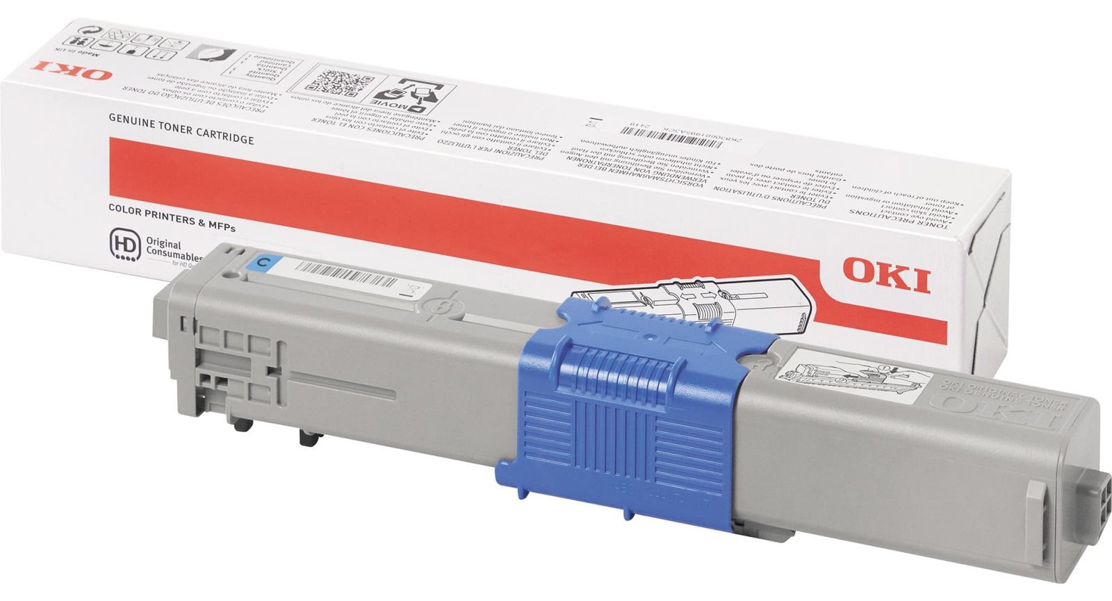 OKI 46508715 Lasertoner Cyan voor 1500 pagina's