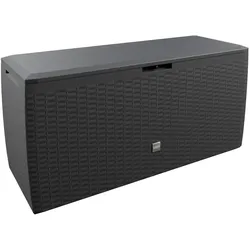 Casaria Auflagenbox Rato Plus Anthrazit 290L Rollen