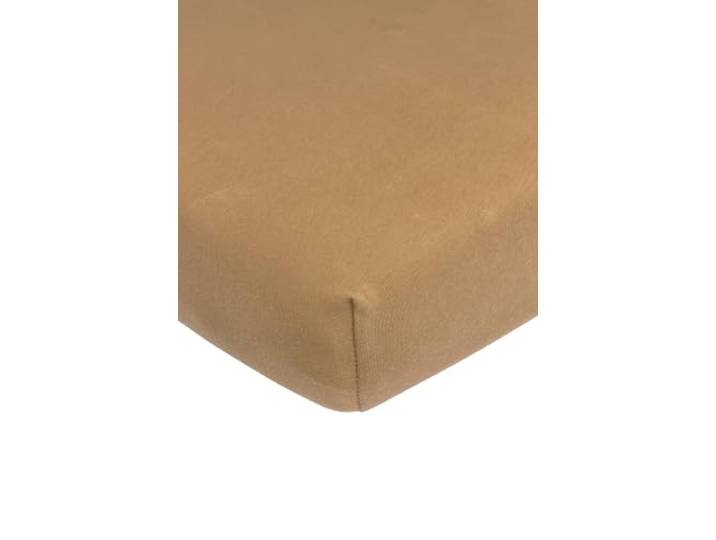 Meyco Home jersey hoeslaken 120x200 toffee
