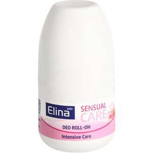 Elina-med Antitranspirant Intensive Care Sensual Care, 24h Schutz, für Damen, ohne Ethylalkohol, Roller, 50 ml