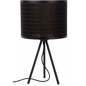 Lucide Tischlampe Tagalog, mit E27-Fassung, für innen, schwarz, mit Netzbetrieb