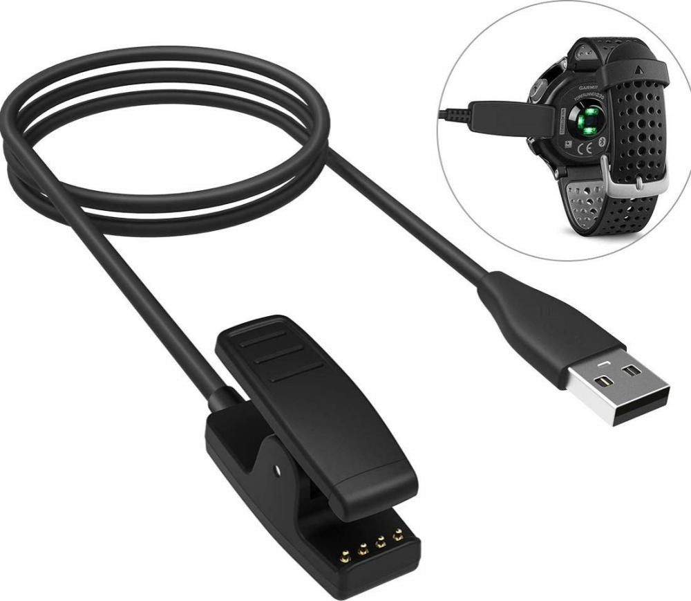 INF Oplader voor Garmin Forerunner 235, 735XT, 630, 645, 230, Vivomove HR en Approach S20