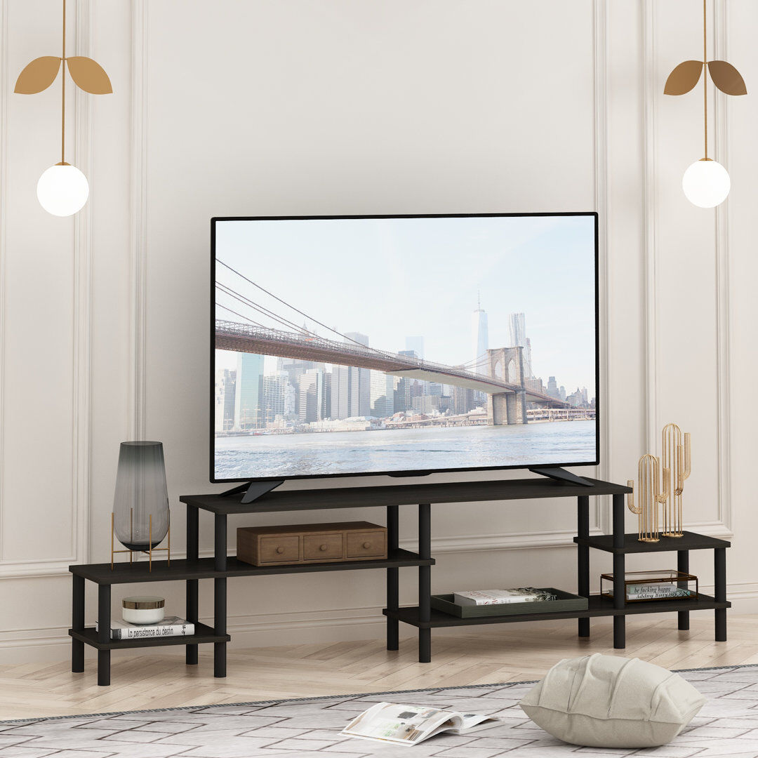 17 Stories Emiliann TV Stand for TVs up to 60" Black 60"