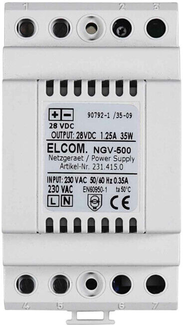 Elcom Alimentation i2-Bus, pour BSV-500 NGV-500 (2314150)