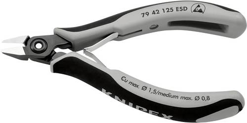 Knipex 79 42 125 ESD ESD Seitenschneider ohne Facette 125 mm