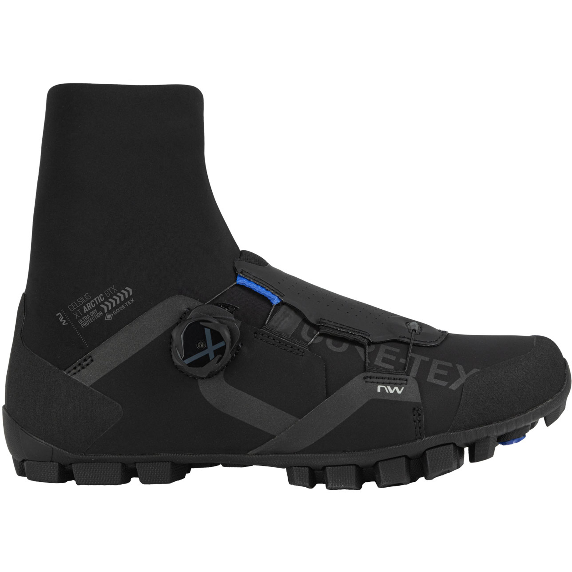 Northwave Celsius XT Arc. GTX Radschuhe Fahrradschuhe schwarz Größe EU 38 Gravel | Mountainbike Winddicht Wasserabweisend