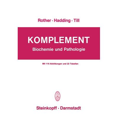Komplement, Taschenbuch von , Steinkopff, 978-3-7985-0389-2