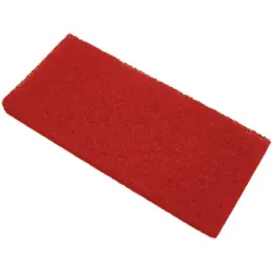 Handpad, Ersatzscheuerpad Janex rot 25x11,5 cm