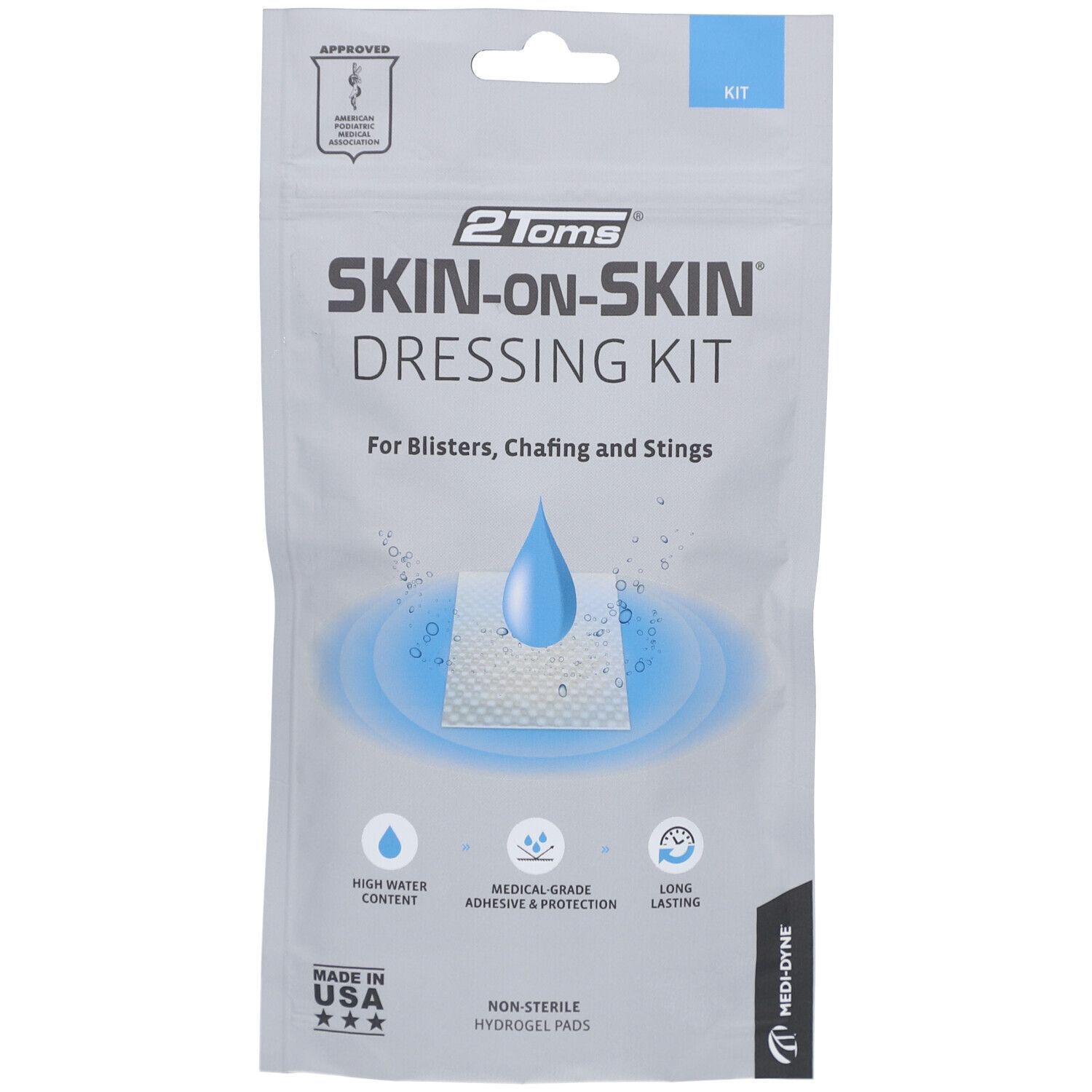 Spenco 2ND Skin Verband gegen Blasen ass 8 Stk St Pflaster