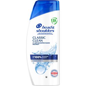 Head&Shoulders Shampoo Classic Clean Anti-Schuppen, für jeden Haartyp, bei fettiger und juckender Kopfhaut, 500 ml